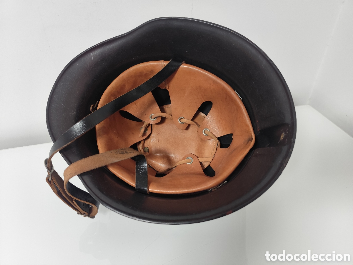 Militaria: Casco bomberos ayuntamiento de Madrid. - Foto 11