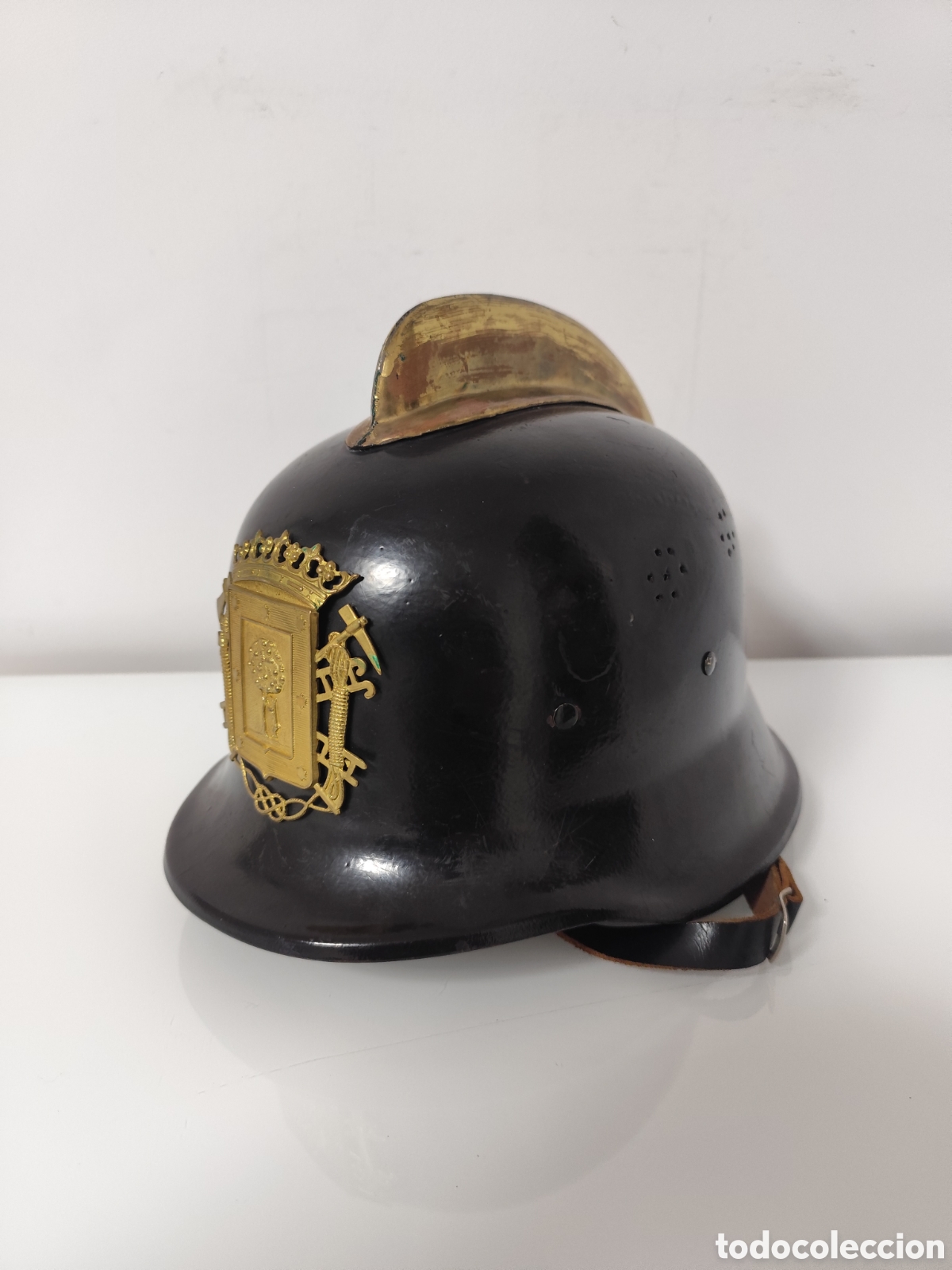Militaria: Casco bomberos ayuntamiento de Madrid. - Foto 18