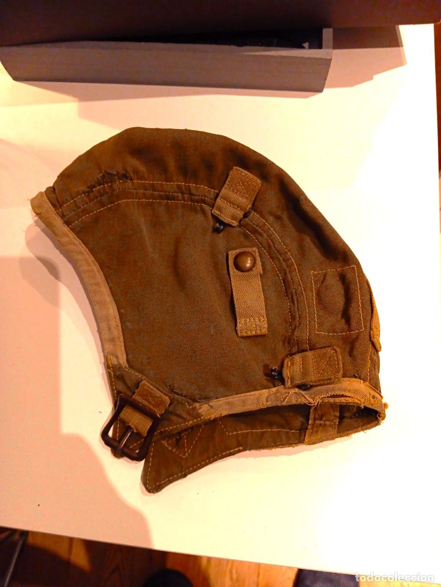 Militaria: EEUU GORRO DE VUELO MODELO A-9 USAAF ORIGINAL A&Ntilde;O 1942 SEGUNDA GUERRA MUNDIAL