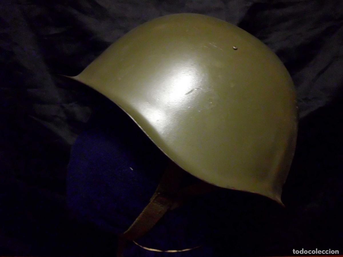Militaria: Casco ej&eacute;rcito checoslovaco modelo 1953/80 - Foto 3