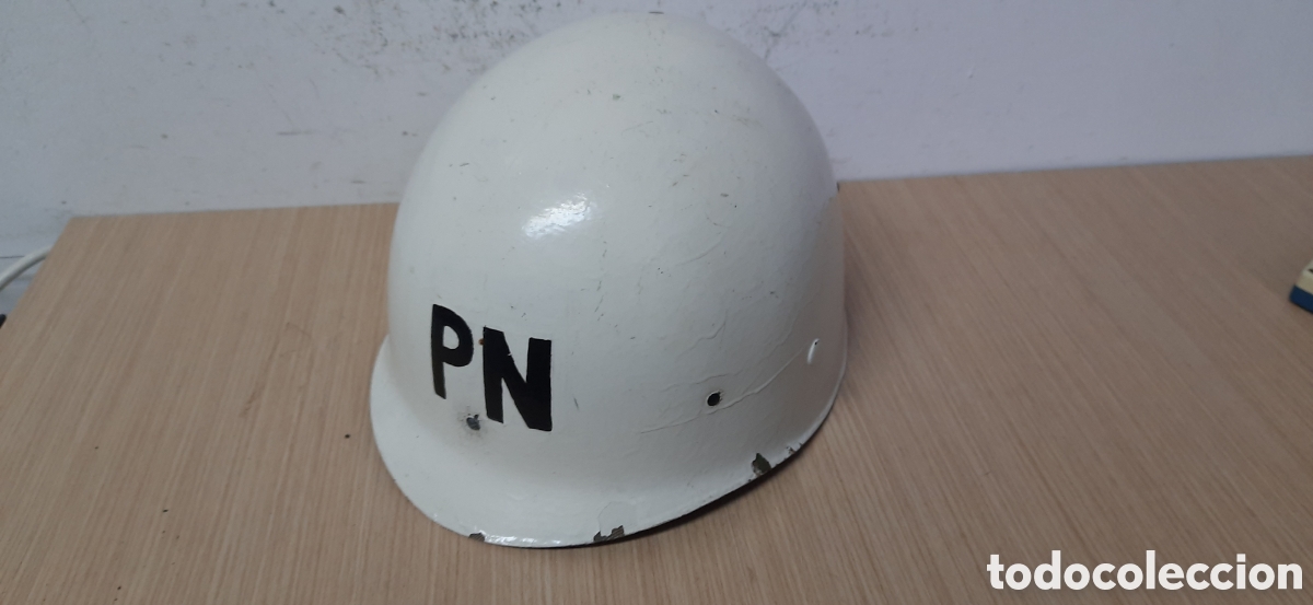 Militaria: Sotocasco m1 /53 Am&eacute;ricano de la polic&iacute;a naval espa&ntilde;ola