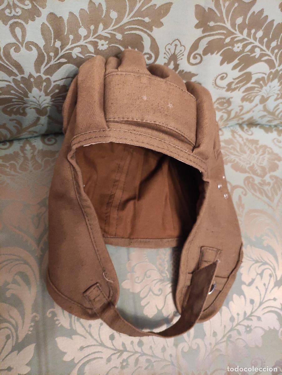 Militaria: Casco chichonera paracaista ruso (URSS)