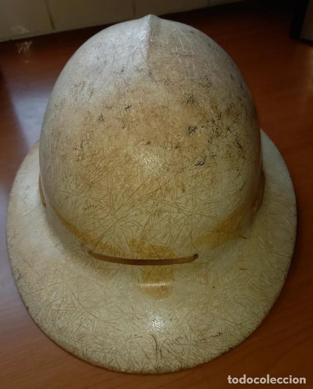 Militaria: Casco de Seguridad Antiguo, Inglaterra Marca Panorama