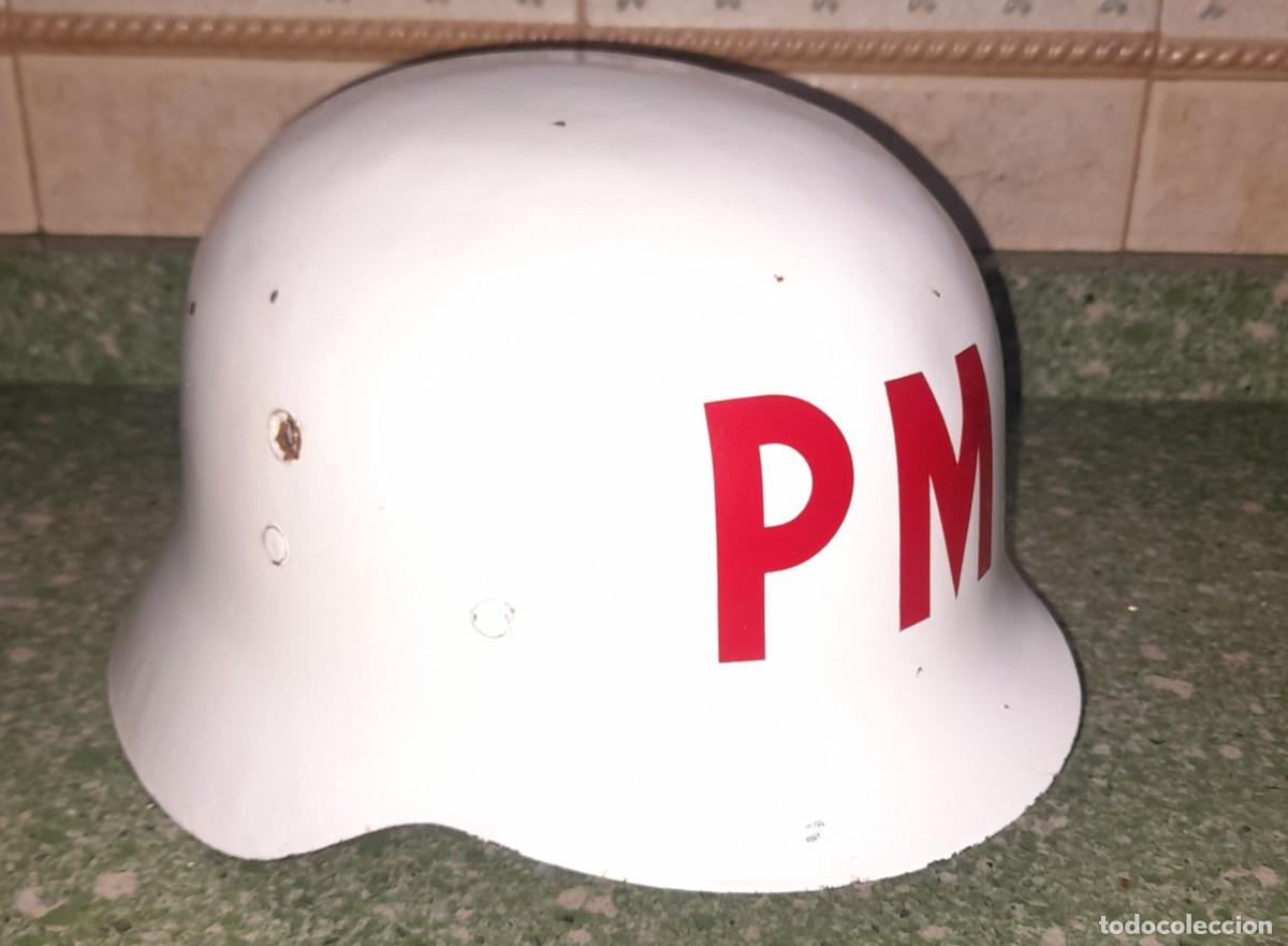 Militaria: Casco militar Z-42 de Polic&iacute;a Militar