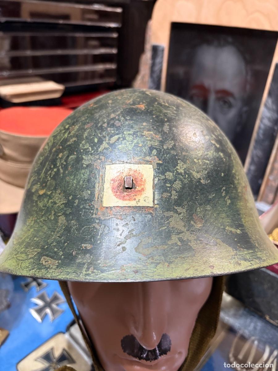 Militaria: Casco ej&eacute;rcito japon&eacute;s modelo 98 .original - Foto 5