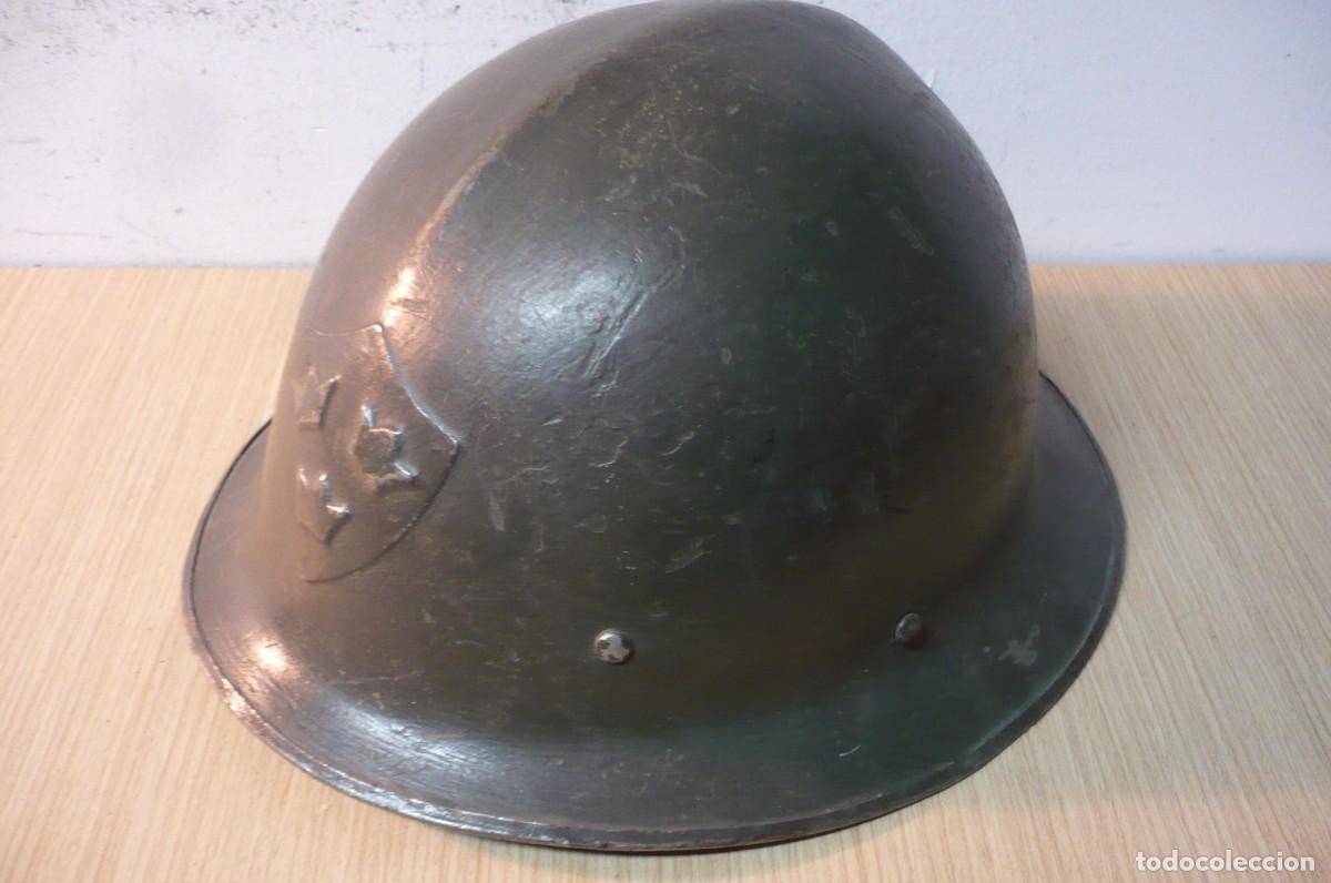 Militaria: CASCO SUECIA M1916/18 2&ordm; GUERRA MUNDIAL