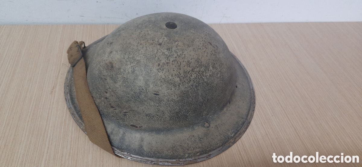 Militaria: casco inglaterra mkII color arena desierto 2&ordf; guerra mundial
