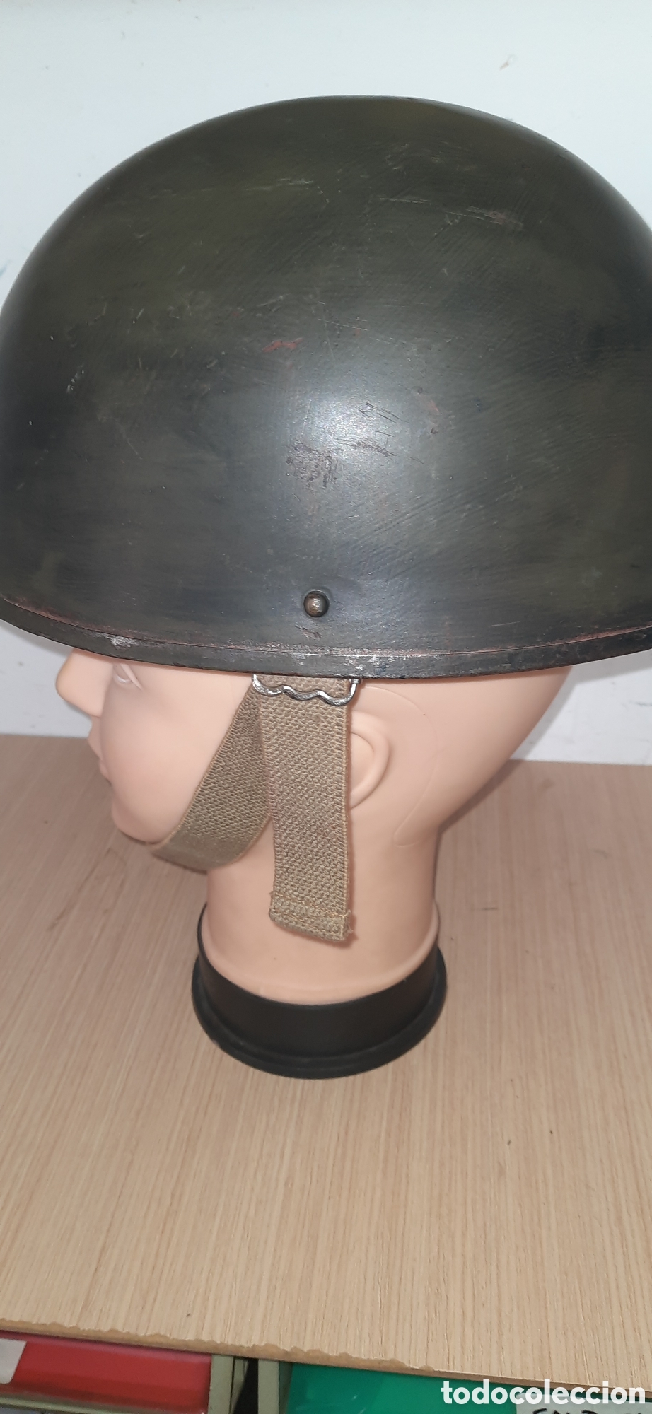 Militaria: CASCO INGLES RAC MKII PARA CARRISTAS DE LA 2&ordf; GUERRA MUNDIAL