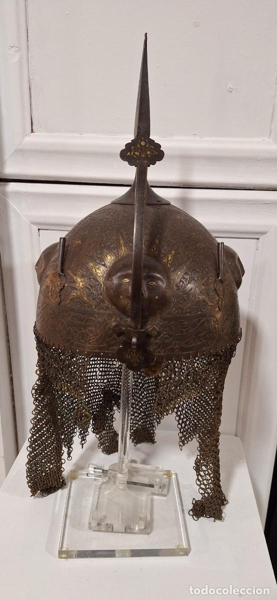 Militaria: Casco KHULA-KHUD. Siglo XIX