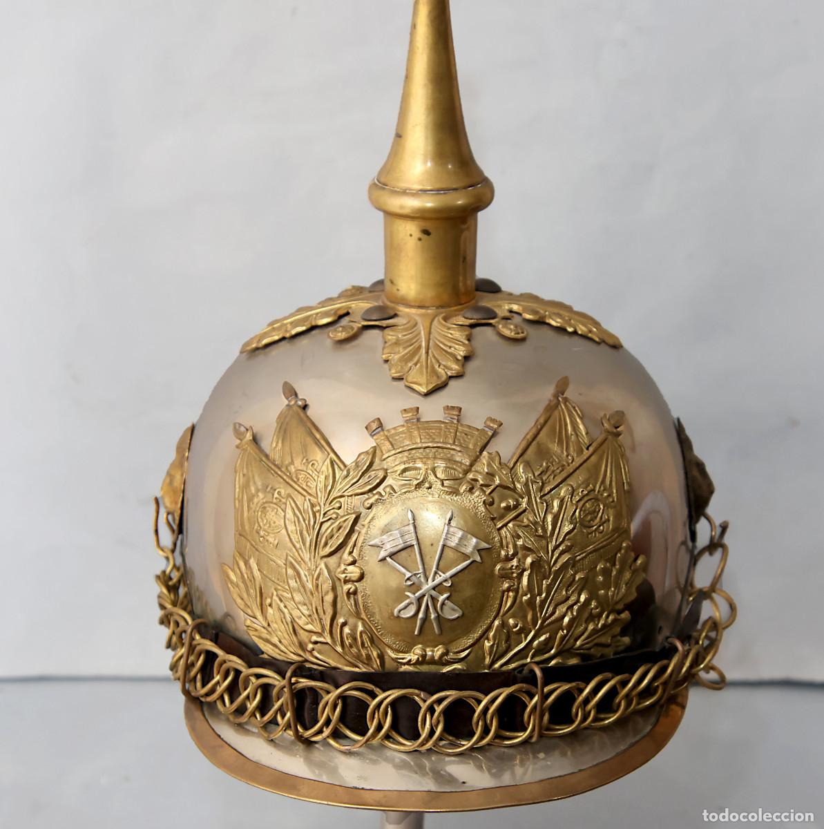 Militaria: CASCO LANCEROS DE CABALLER&Iacute;A - &Eacute;POCA II REP&Uacute;BLICA