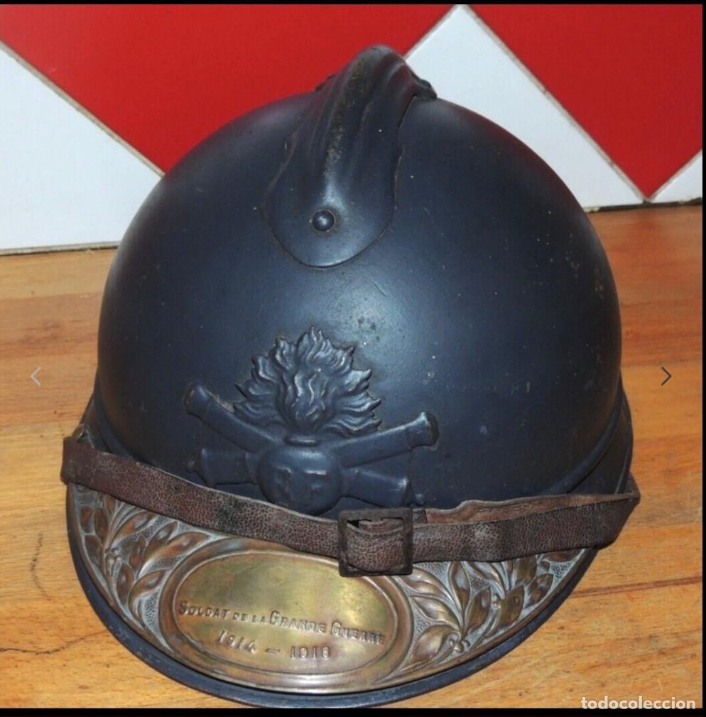 Militaria: CASCO FRANCES ADRIAN MODELO 1915 I GUERRA MUNDIAL