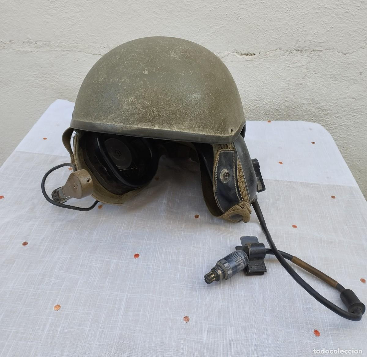 Militaria: casco carrista tanquista medios acorazados