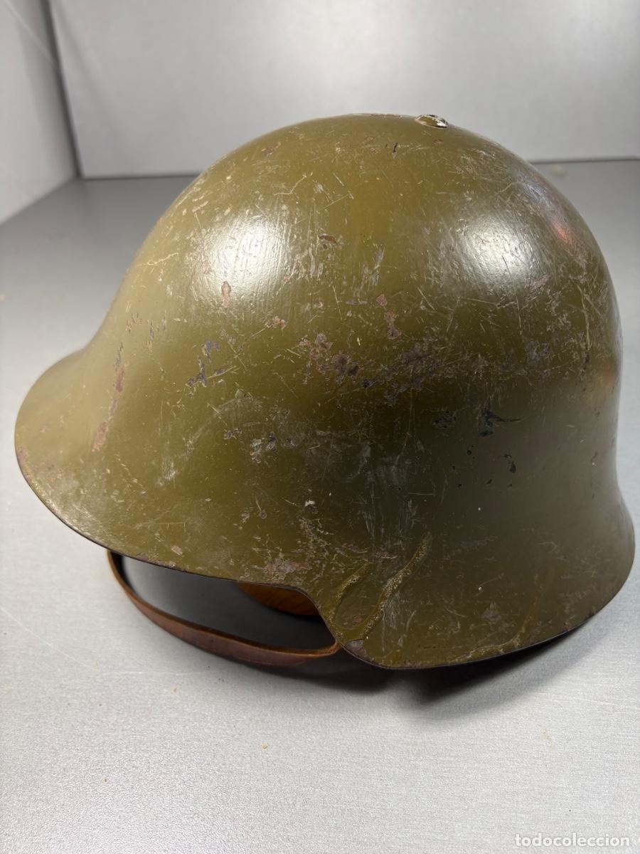 Militaria: Casco modelo haza&ntilde;a guerra civil