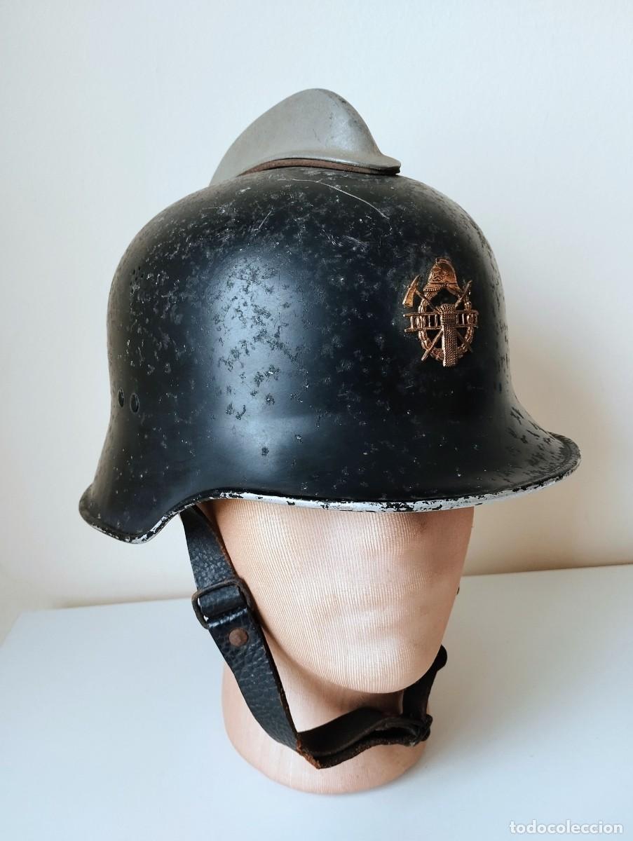Militaria: Casco bomberos M34 aleman