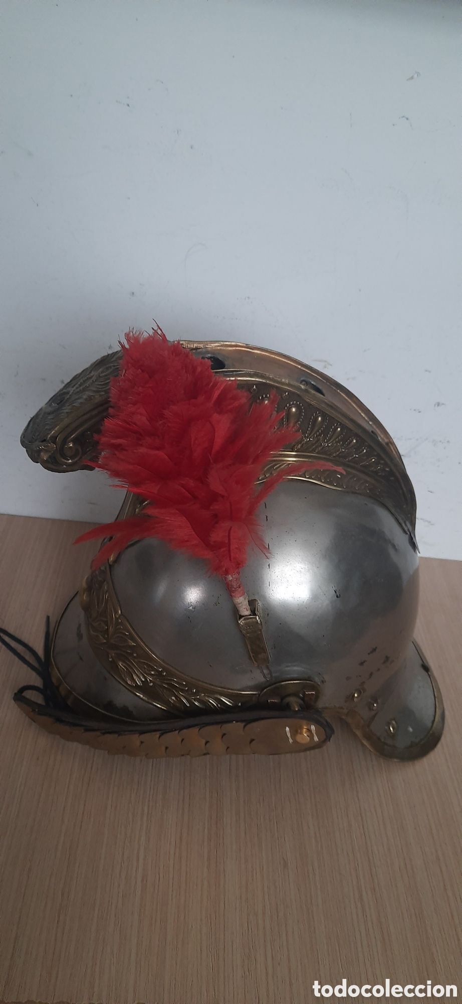 Militaria: Casco francia de los carroceros 1872- 1900