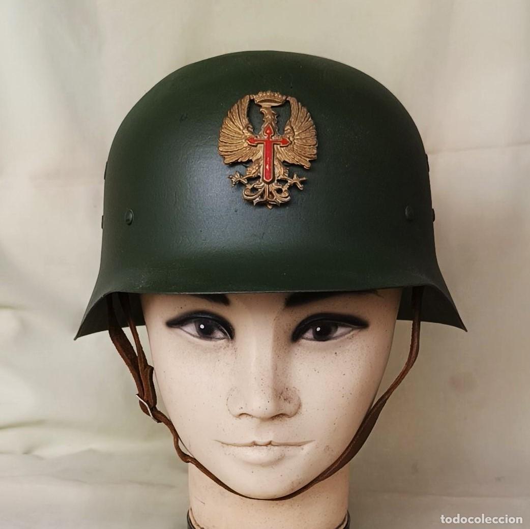 Militaria: CASCO ESPA&Ntilde;OL Mod. Z-42.