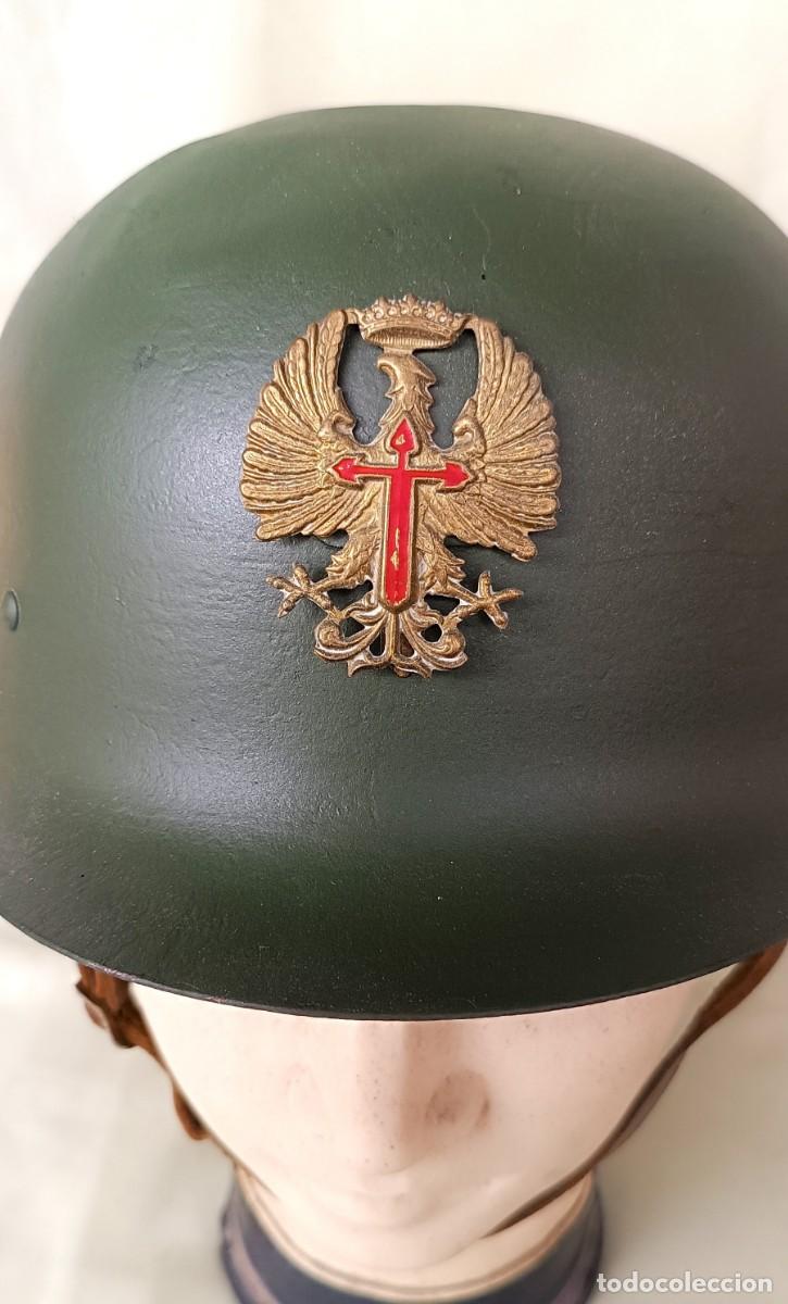 Militaria: CASCO ESPA&Ntilde;OL Mod. Z-42. - Foto 2