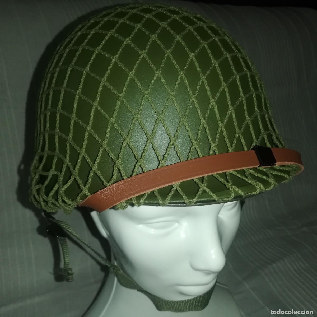 Militaria: Casco americano M1 Segunda Guerra Mundial