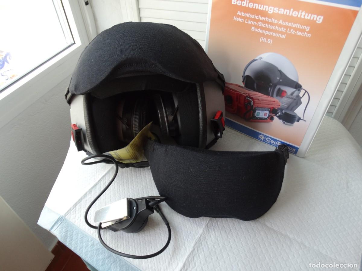 Militaria: CASCO DE HELICOPTEROS DEL BUNDESWEHR ALEMAN