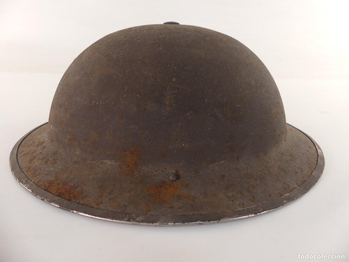 Militaria: CASCO MILITAR BRITANICO &ndash; BRODIE