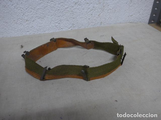Militaria: Antiguo interior de casco a identificar