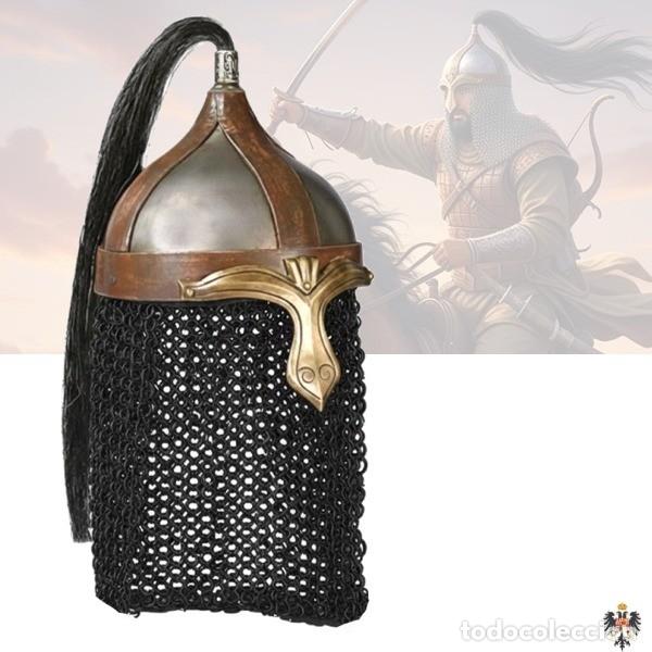 Militaria: CASCO ARABE SIGLO VIII + COTA MALLA