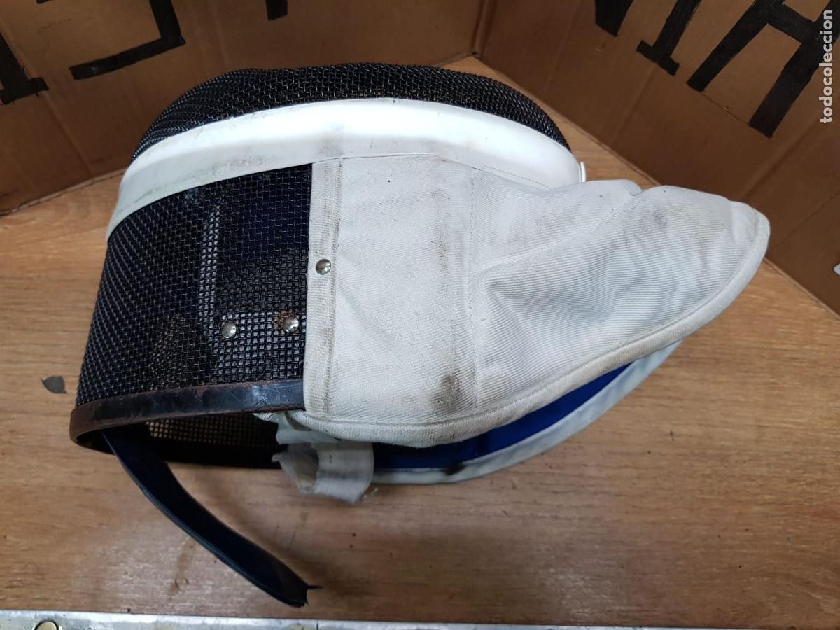 Militaria: CASCO PROTECTOR PARA ESGRIMA