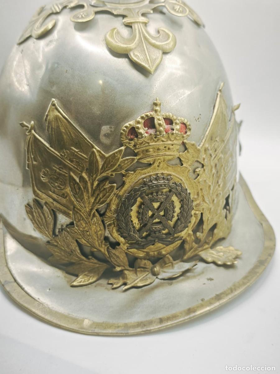 Militaria: Casco de caballer&iacute;a Regimiento Pr&iacute;ncipe