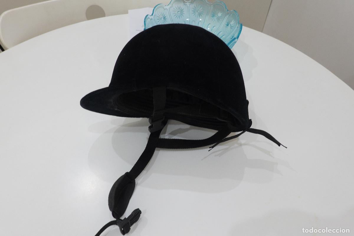 Militaria: casco de montar a caballo - Foto 3