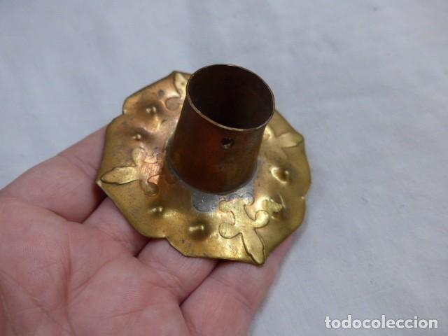 Militaria: ANTIGUA PARTE DE CASCO DE PINCHO CON FLORES DE LIS CABALLERIA O PROCESION DE GALA