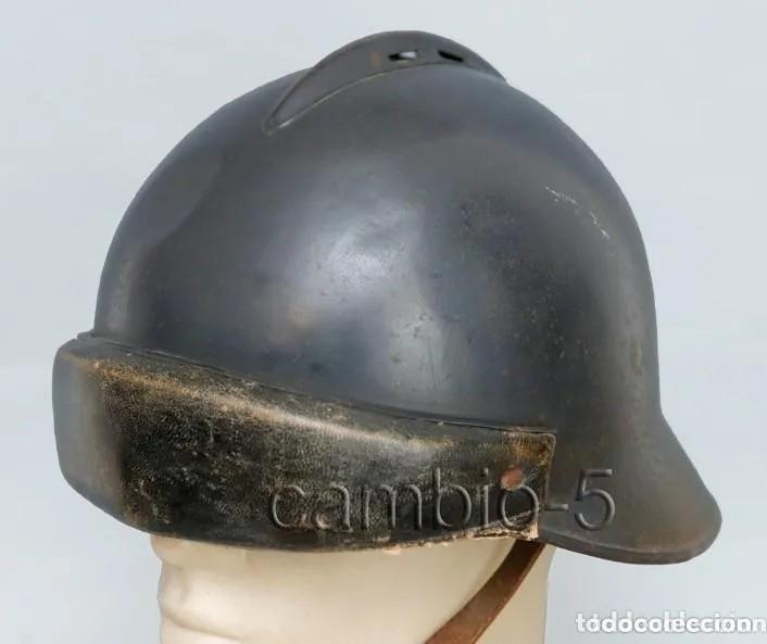 Militaria: Casco franc&eacute;s modelo Juana de Arco