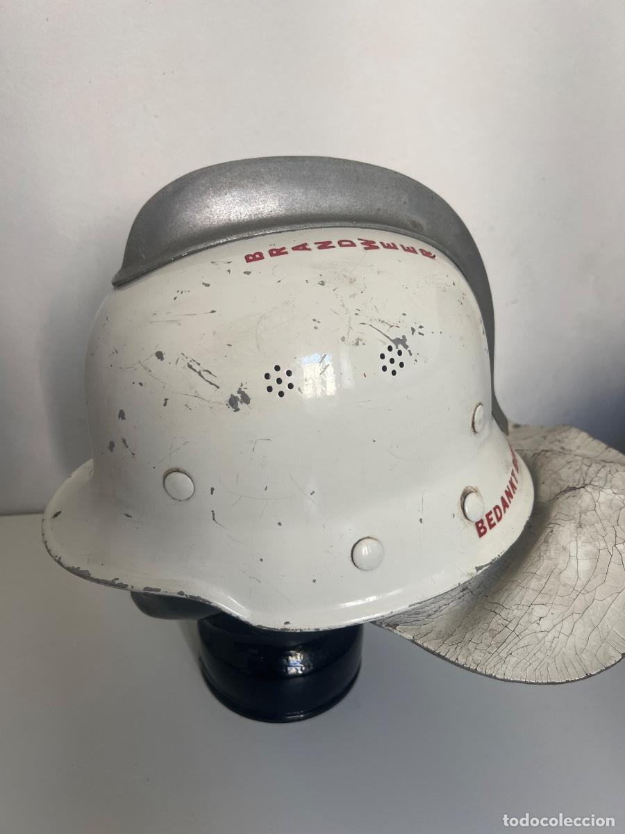 Militaria: Casco Bomberos Alemania - Foto 3
