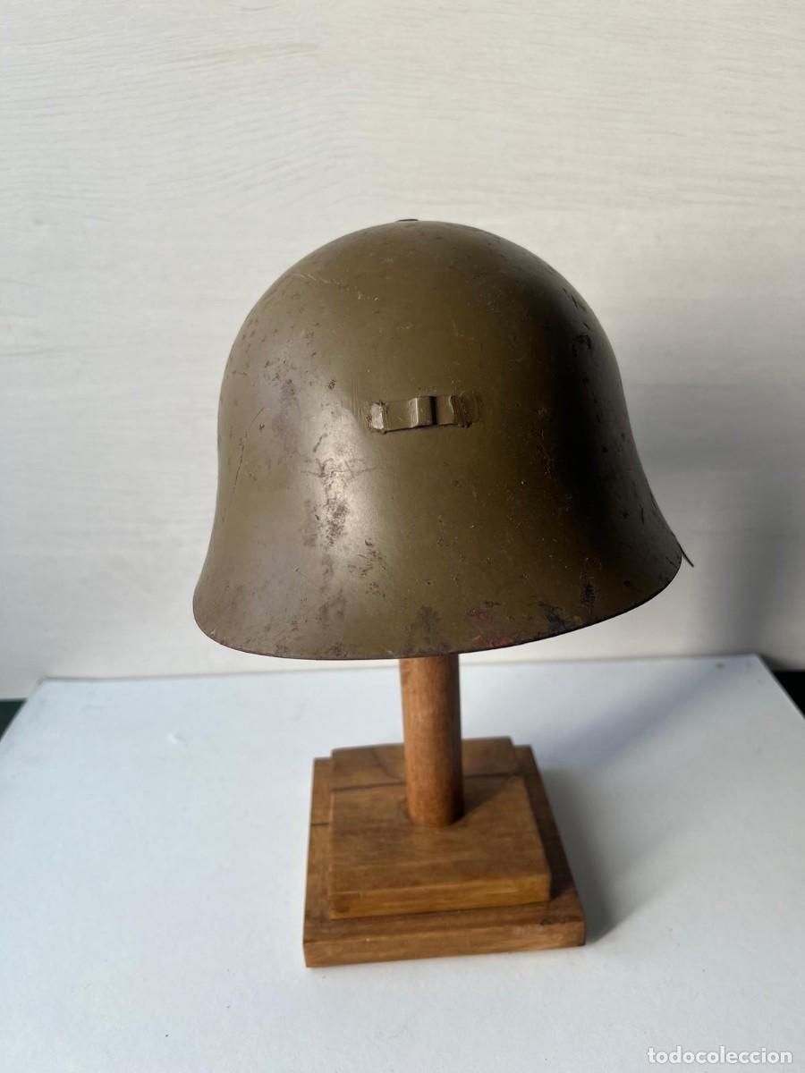 Militaria: Casco Espa&ntilde;ol TRUBIA modelo Aza&ntilde;a