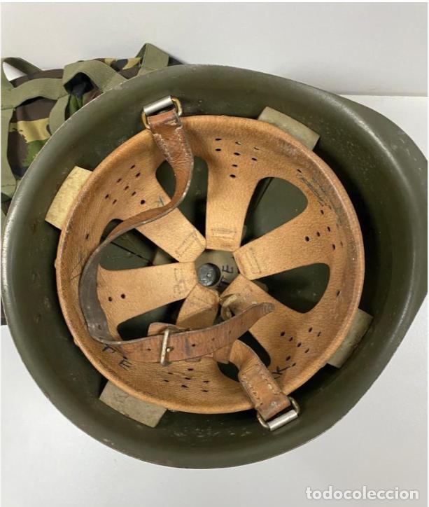 Militaria: CASCO MILITAR CON FUNDA - Foto 4