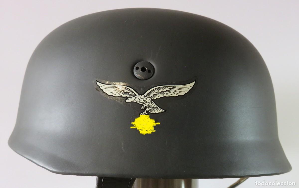 Militaria: ALEMANIA CASCO M37/38 SPRINGERHELM FALLSCHIRMJ&Auml;GERS ( PARACAIDISTAS ) R&Eacute;PLICA CALIDAD