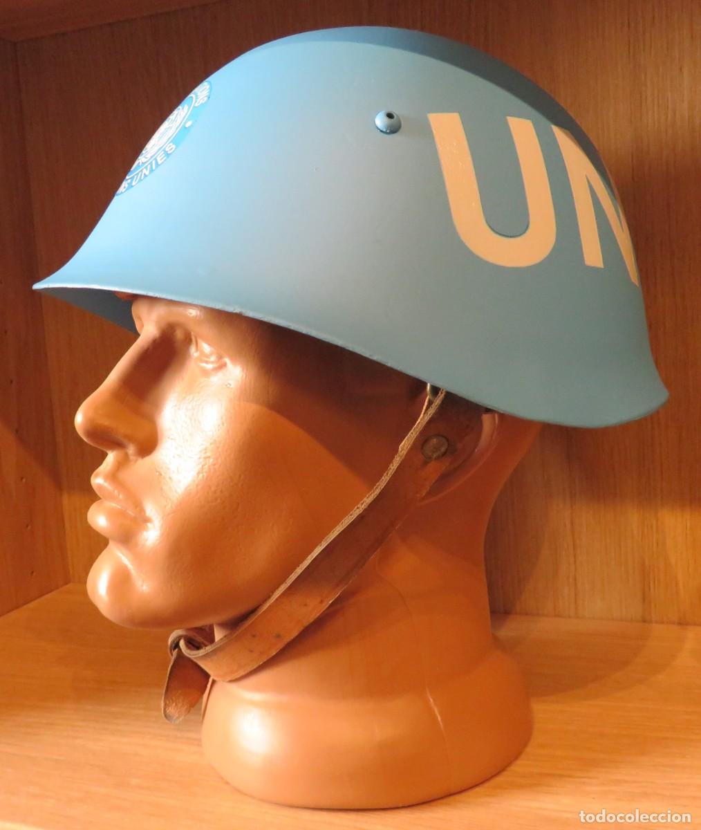 Militaria: BULGARIA CASCO M72 CASCOS AZULES ONU