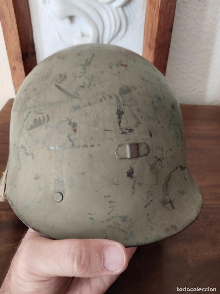 Militaria: Casco Trubia. Con alas. - Foto 3