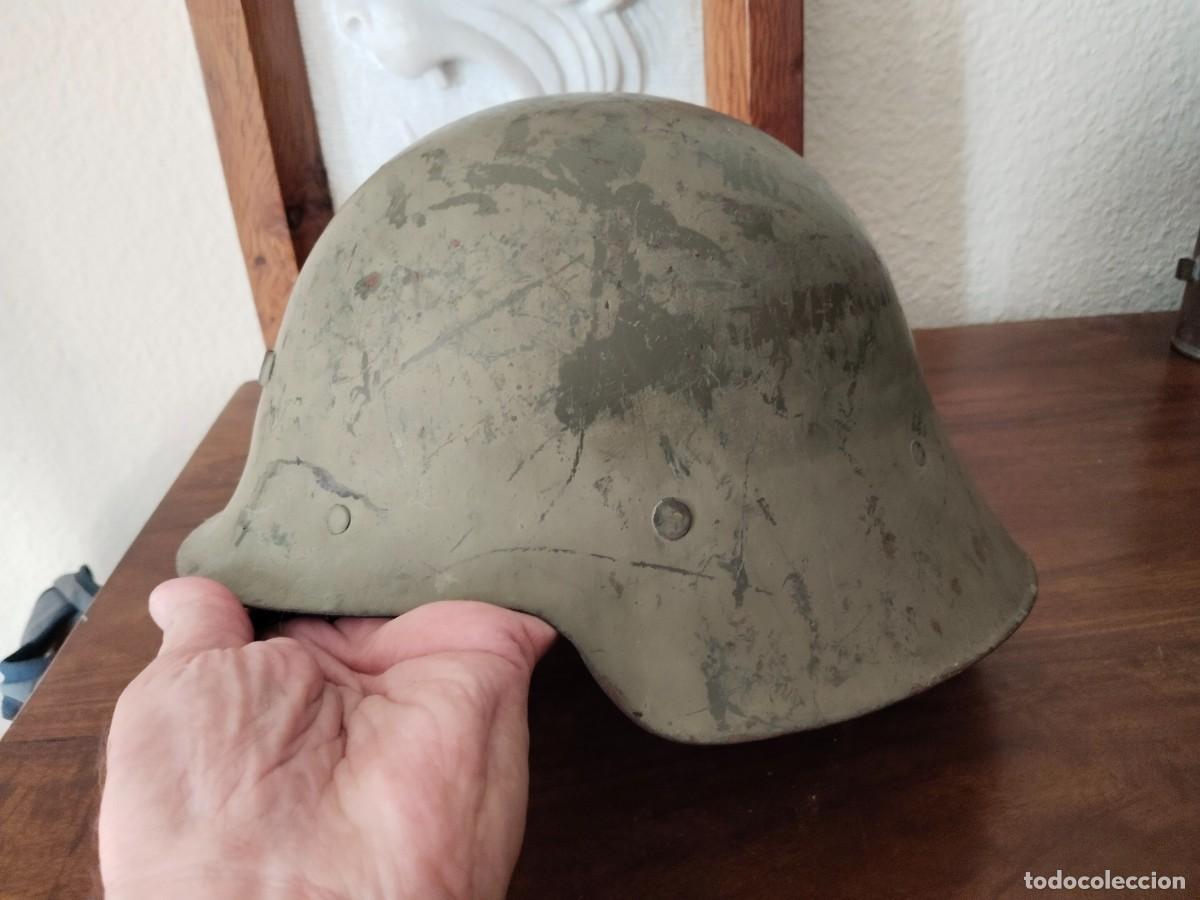 Militaria: Casco Trubia. Con alas. - Foto 5