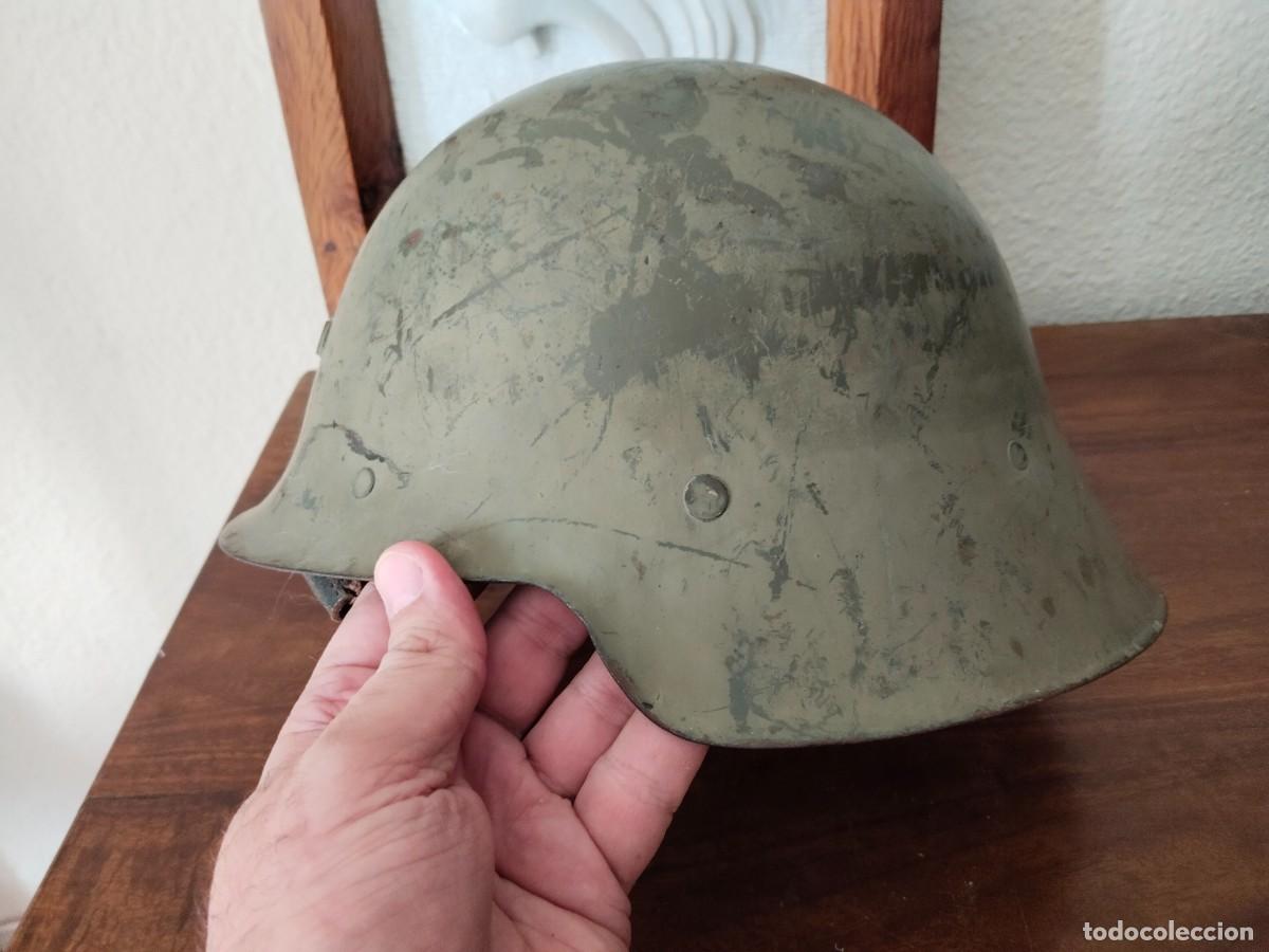 Militaria: Casco Trubia. Con alas. - Foto 6