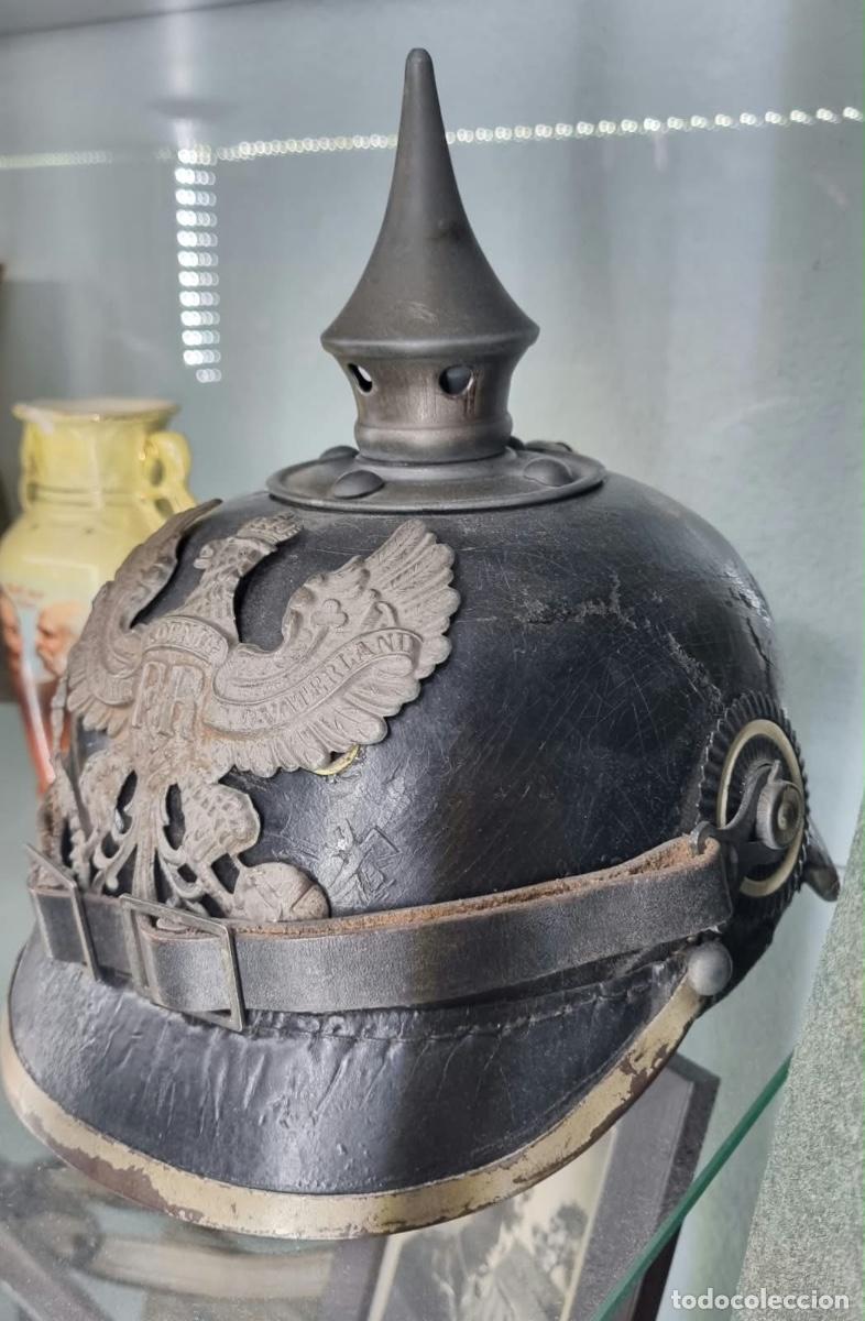 Militaria: Pickelhaube Prusiano - Foto 2
