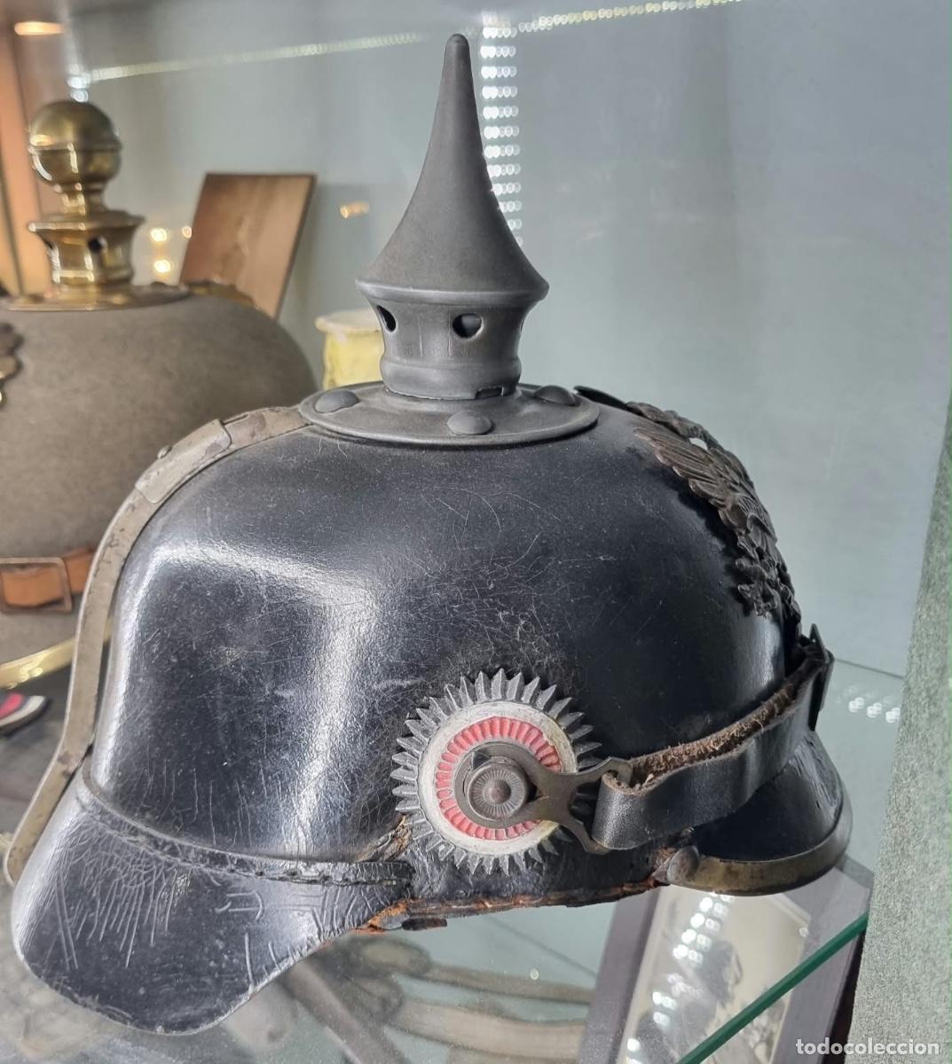 Militaria: Pickelhaube Prusiano - Foto 3