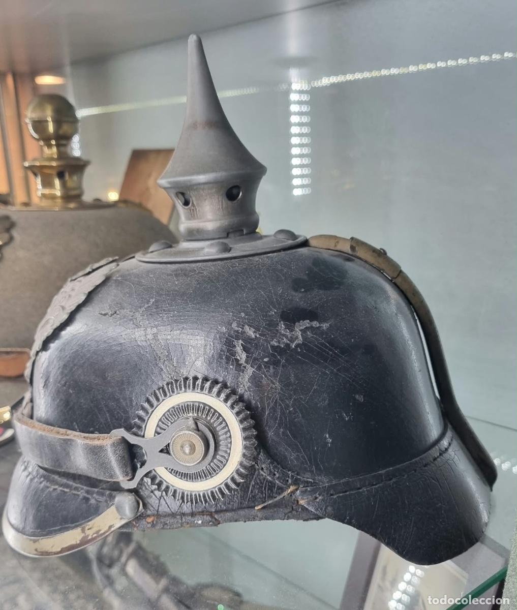 Militaria: Pickelhaube Prusiano - Foto 4