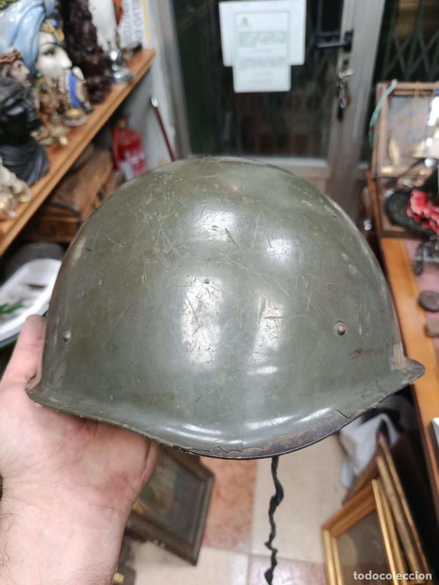 Militaria: Casco militar antiguo. Americano?