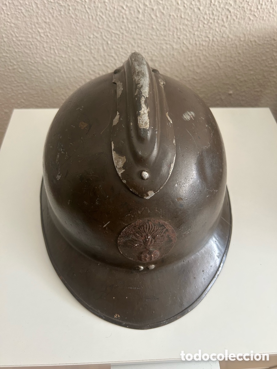 Militaria: Casco Adri&aacute;n franc&eacute;s antiguo - Foto 2