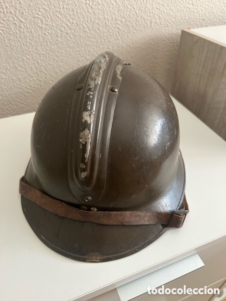 Militaria: Casco Adri&aacute;n franc&eacute;s antiguo - Foto 5