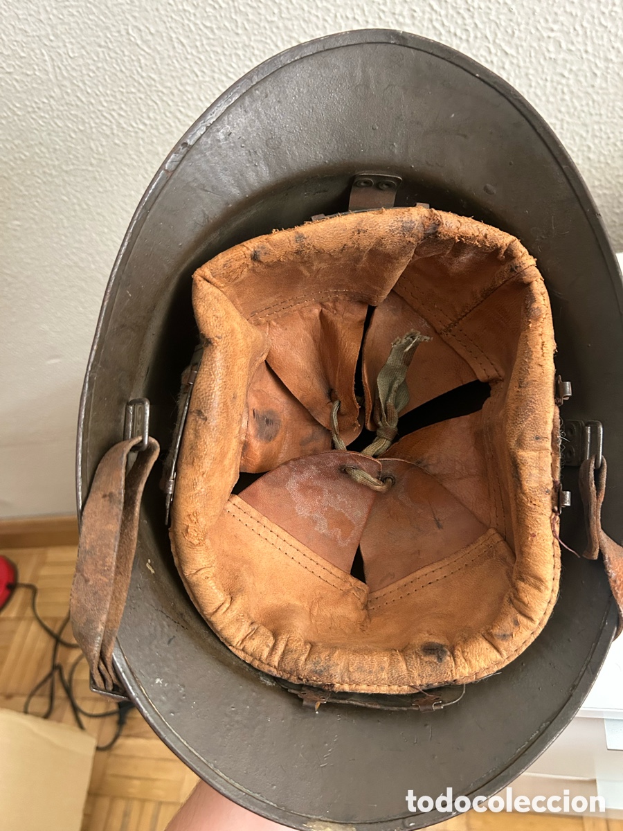 Militaria: Casco Adri&aacute;n franc&eacute;s antiguo - Foto 6