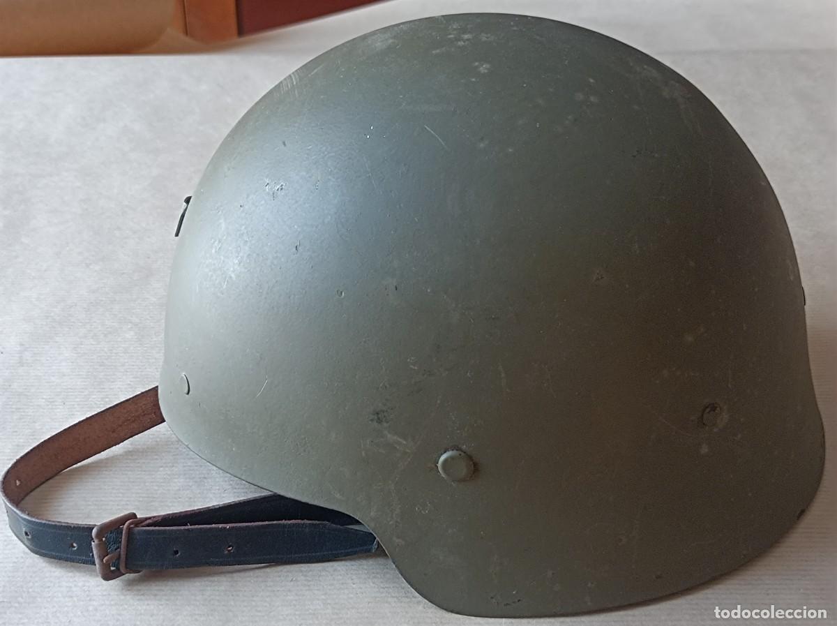 Militaria: CASCO EJ&Eacute;RCITO ESPA&Ntilde;OL TRUBIA SIN ALAS - Foto 1