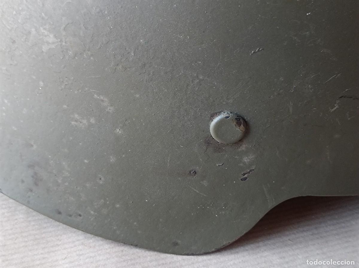 Militaria: CASCO EJ&Eacute;RCITO ESPA&Ntilde;OL TRUBIA SIN ALAS - Foto 9
