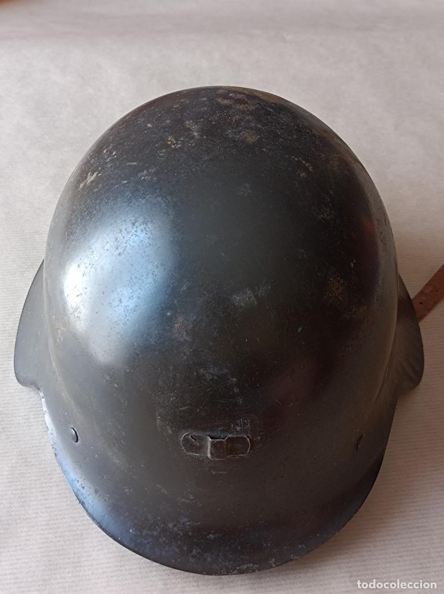 Militaria: CASCO EJ&Eacute;RCITO ESPA&Ntilde;OL TRUBIA CON ALAS - Foto 3