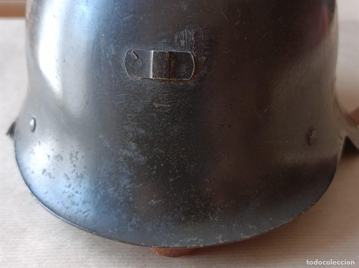 Militaria: CASCO EJ&Eacute;RCITO ESPA&Ntilde;OL TRUBIA CON ALAS - Foto 4